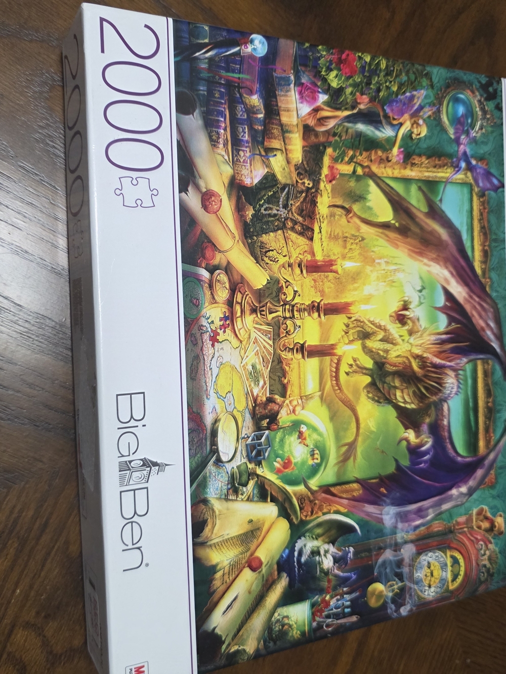 Big Ben 2000-Piece Jigsaw Puzzle - Vibrant Multicolor Fantasy Scene